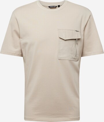 T-Shirt ANTONY MORATO en beige : devant