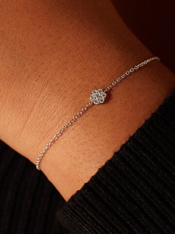 Lucardi Bracelet 'Klassisch' in Silver: front