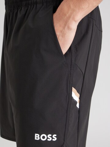 BOSS Обычный Спортивные штаны в Черный