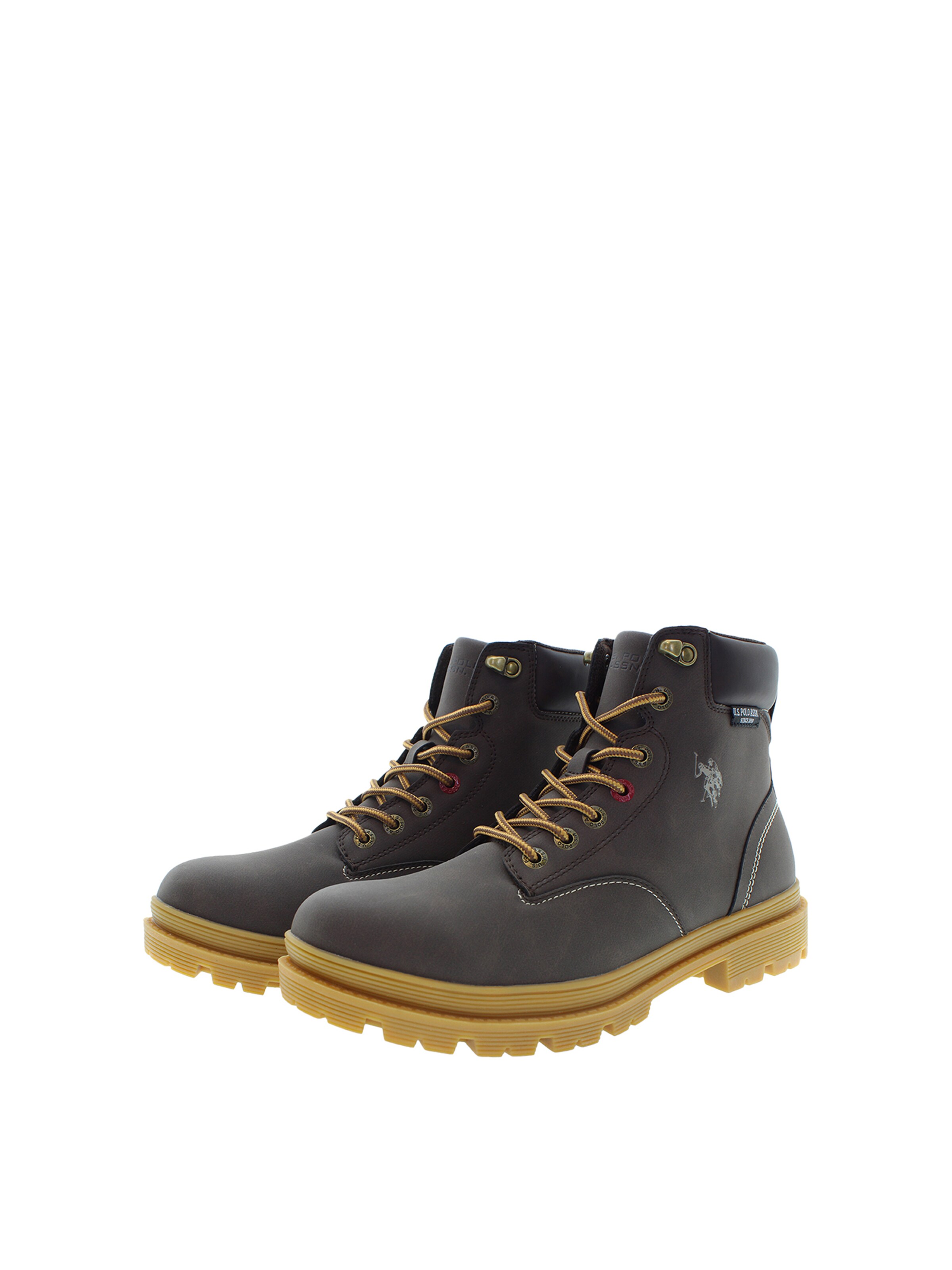 Boots stringati di U.S. POLO ASSN. in marrone