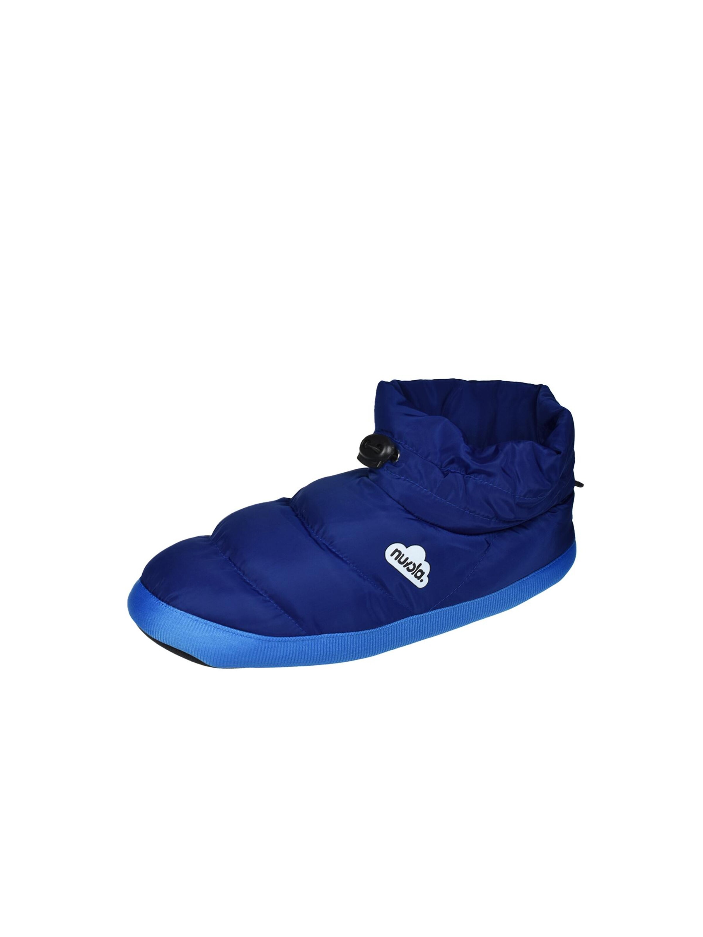 Nuvola. - Zapatillas de casa 'Boot Home Party' en azul: frente