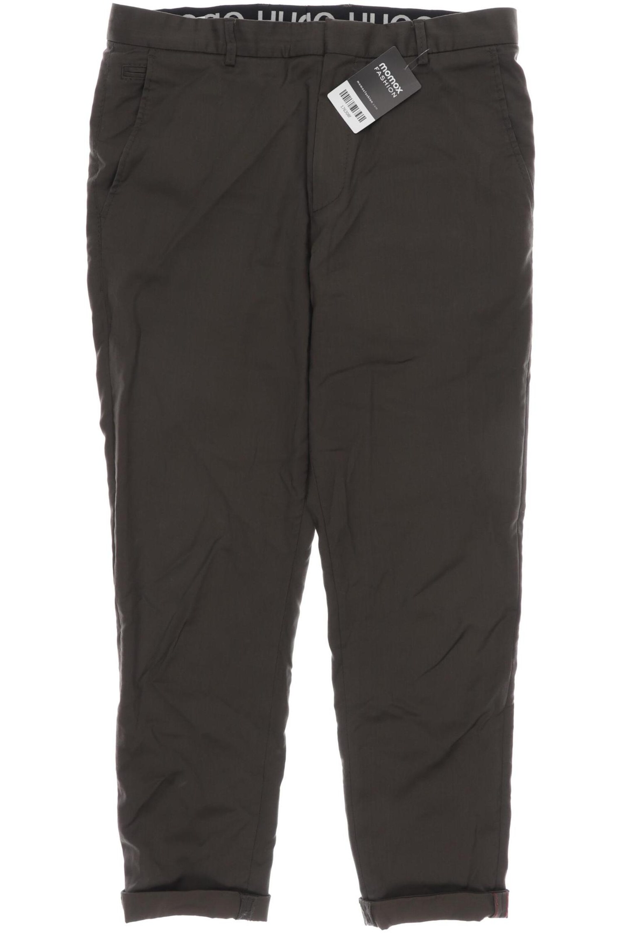 HUGO Pants in 33 in Brown: front