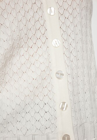 Cardigan Sidona en blanc