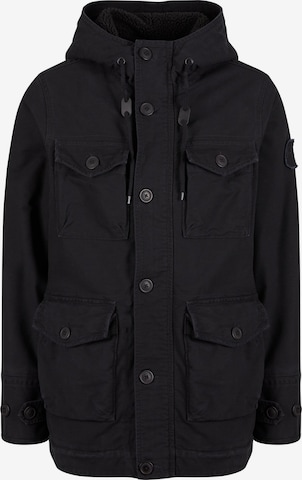 juoda Forvert Demisezoninė parka: priekis