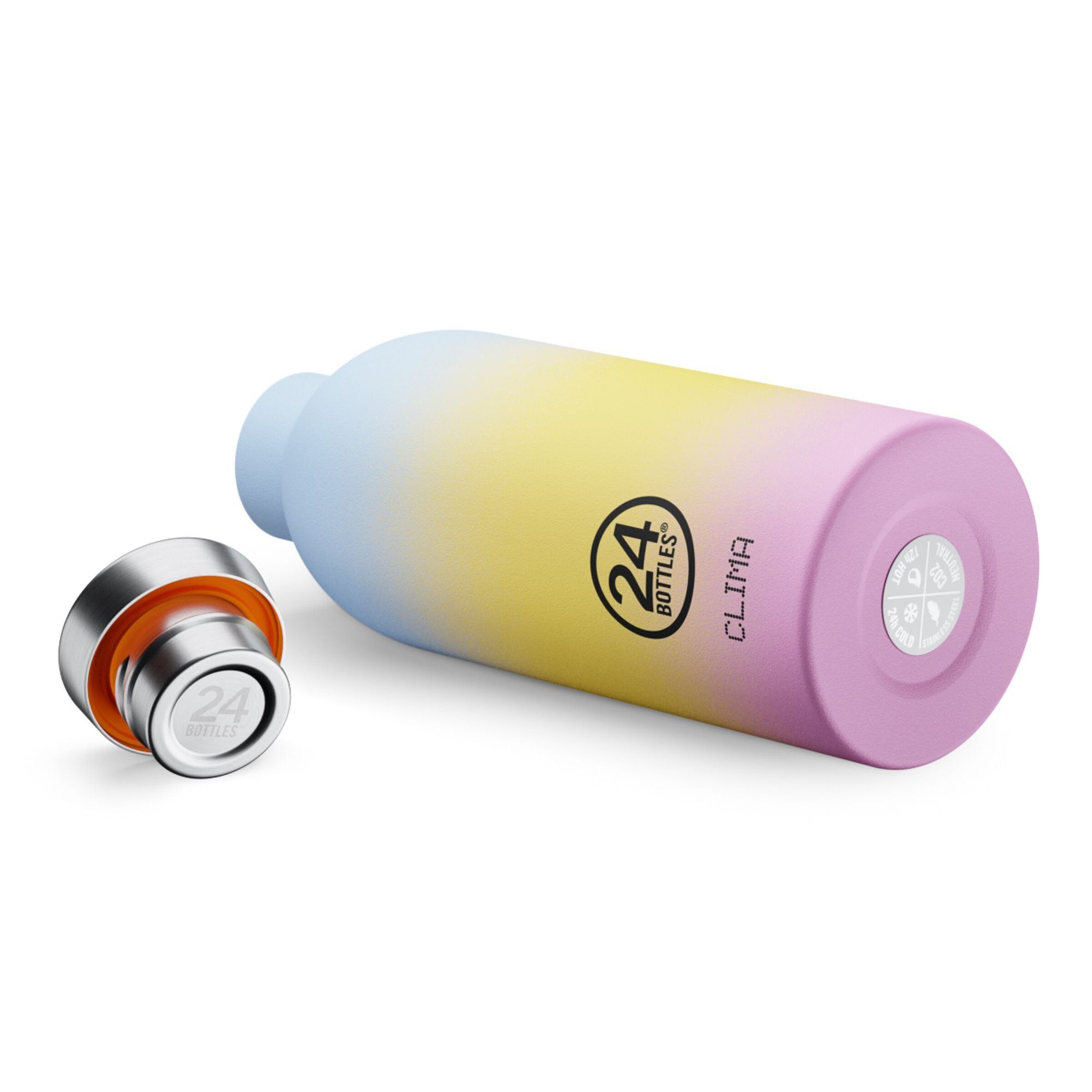 24Bottles Drinking Bottle 'Van Orton' in Yellow