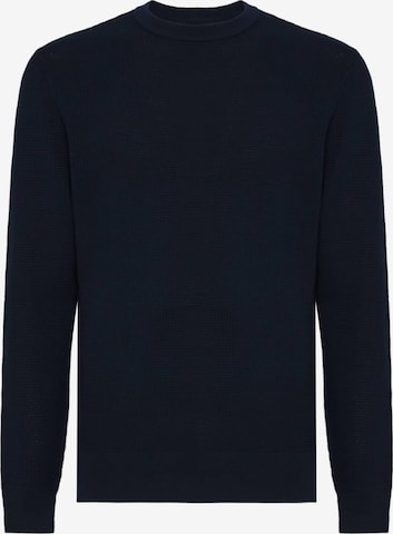 Boggi Milano Sweater in Black: front