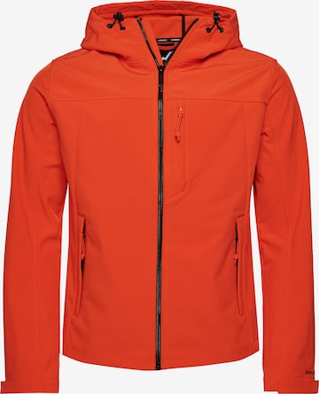 Superdry Sportjas in Oranje: voorkant