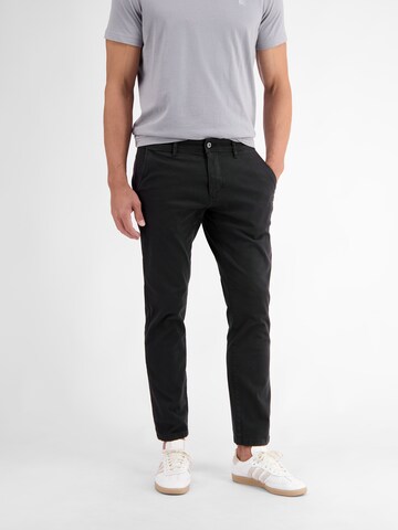 Regular Pantalon chino LERROS en noir