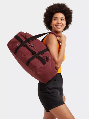 Sac week-end 'Jonis' KIPLING en rouge : devant