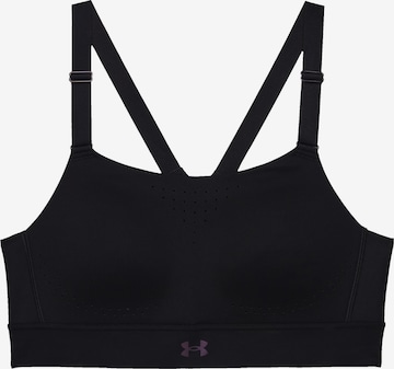 UNDER ARMOUR Sport-BH in Schwarz: Vorderseite