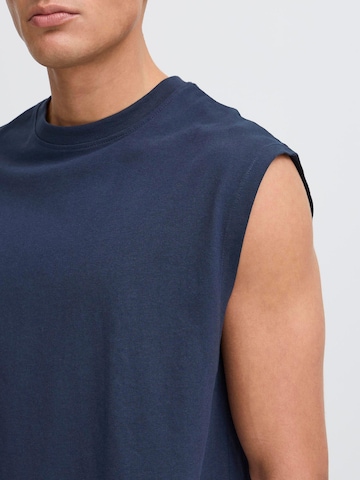 !Solid Rundhalsshirt ' SDBILO ' mit Backprint in Blau