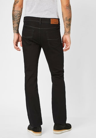 REDPOINT Regular Jeans in Schwarz