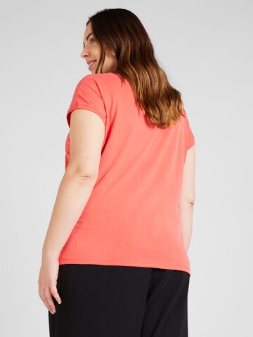 Vero Moda Curve T-Shirt 'FILLI' in Rot