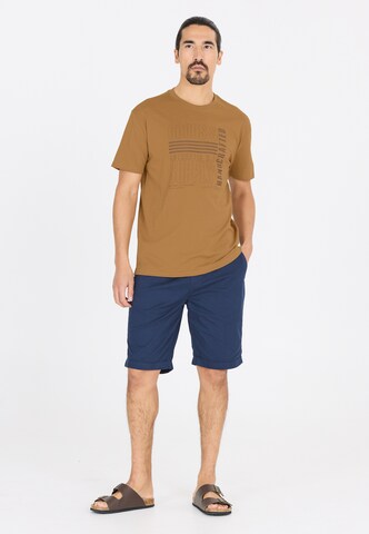 Cruz Shirt 'Blueville' in Goud