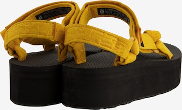 Sandales TEVA en jaune