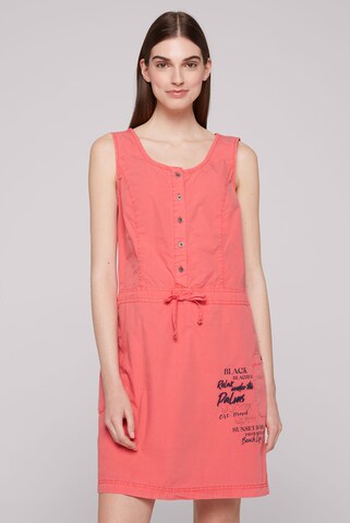 Soccx Summer Dress in Pink: front