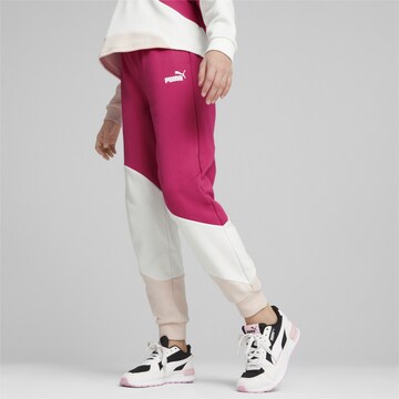 PUMA Tapered Pants in Pink