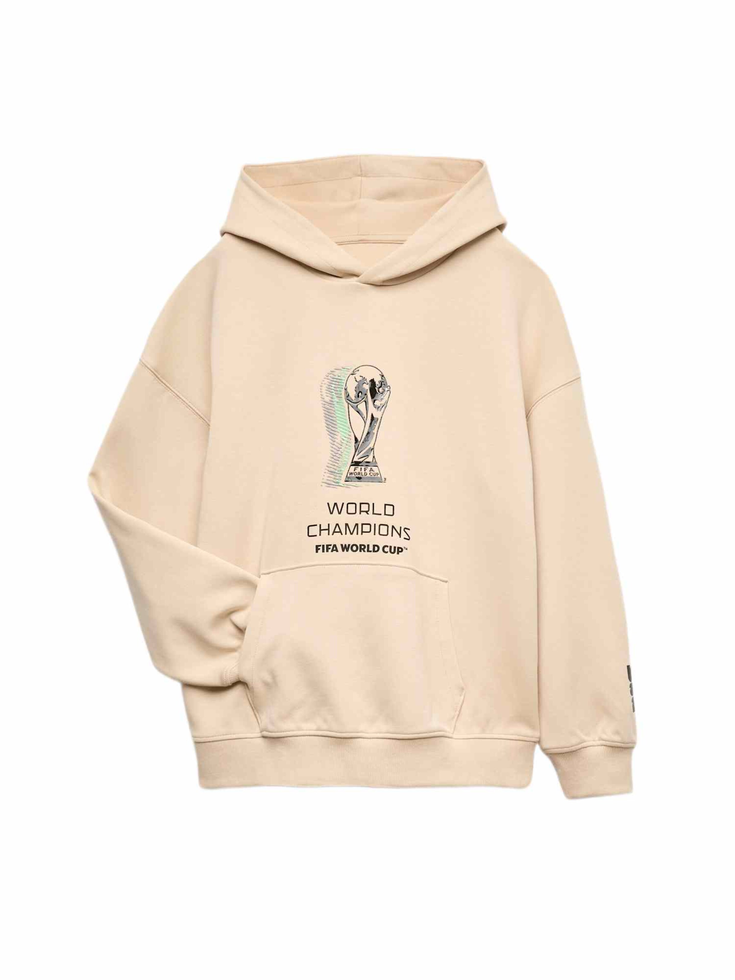 Sweat-shirt Marks & Spencer en beige : devant