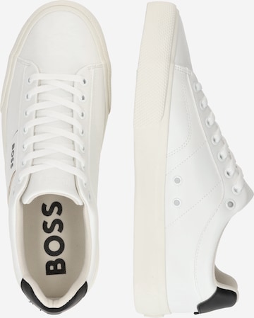 BOSS Black Sneaker 'Aiden' in Weiß