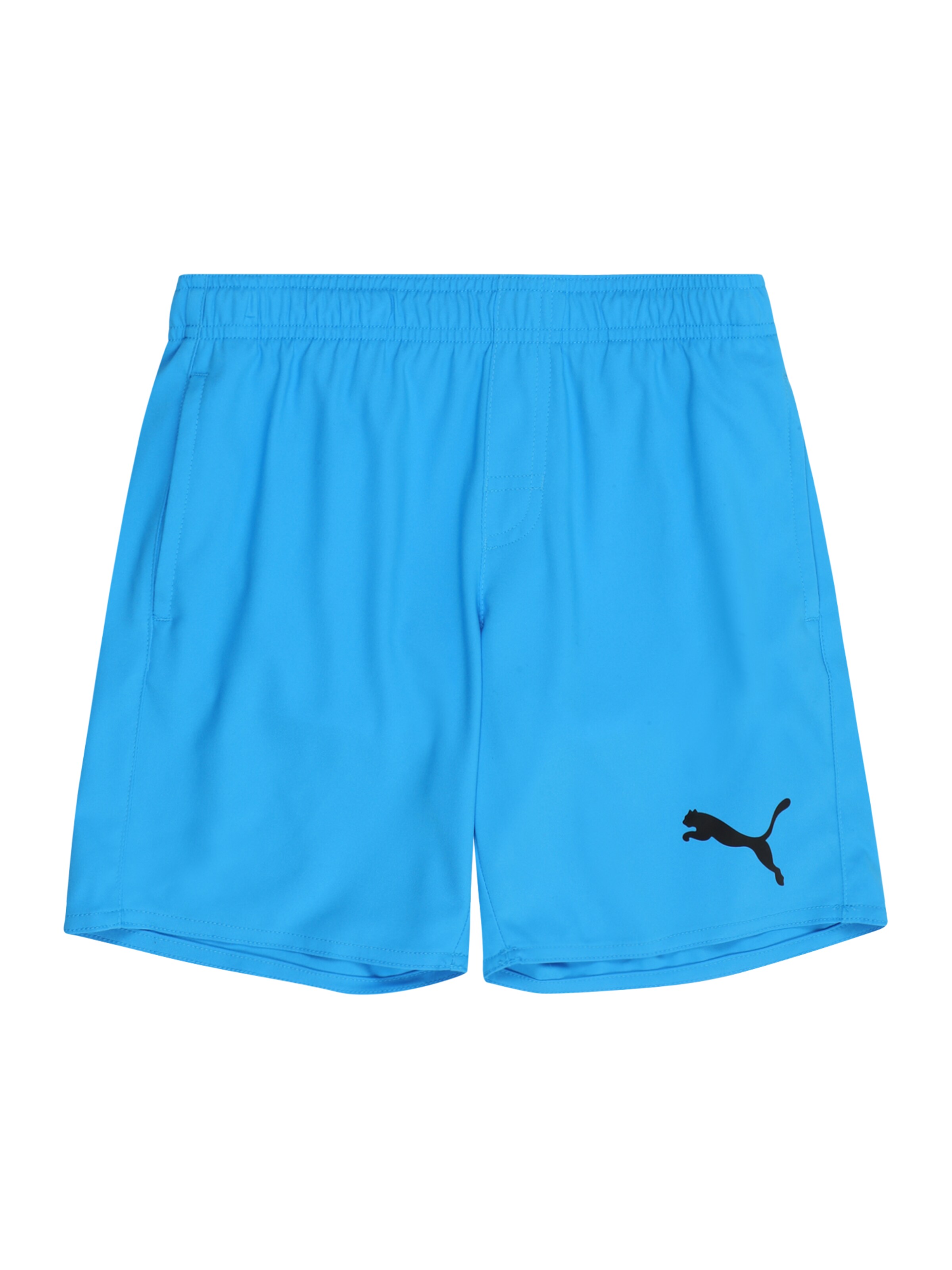 PUMA - Bermudas en azul: frente