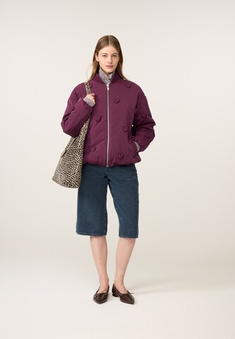 Veste mi-saison Fabienne Chapot en rouge