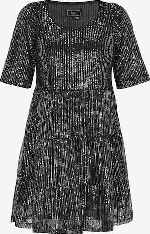 fainaKoktel haljina - crna boja: prednji dio