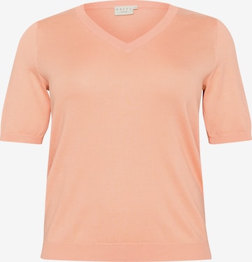 Pull-over 'Lizzy' KAFFE CURVE en orange : devant