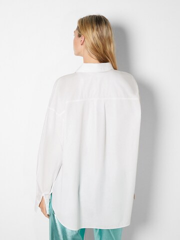 Bershka Blouse in White