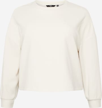 Vero Moda CurveSweater majica 'ILSA' - bež boja: prednji dio