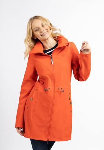 Schmuddelwedda Raincoat in Orange: front