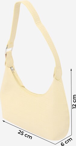 PIECES Shoulder Bag 'ANELIA' in Yellow