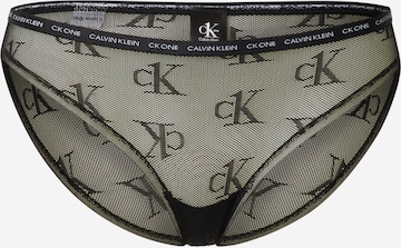 Calvin Klein Underwear قميص نسائي تحتي بلون أسود: الأمام