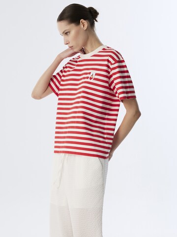 T-shirt Twist en rouge
