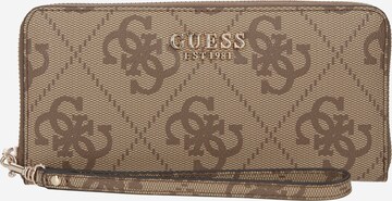 GUESS Plånbok 'ELIETTE' i beige: framsida