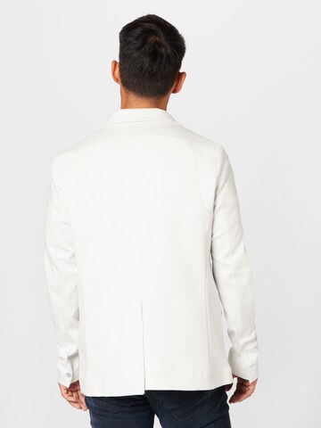 Elias Rumelis Slim fit Suit Jacket in White