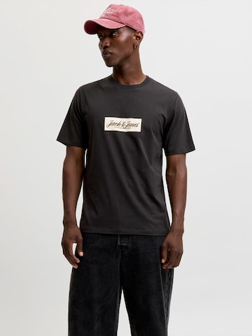 Maglietta 'JORNORREBRO' di JACK & JONES in nero: frontale