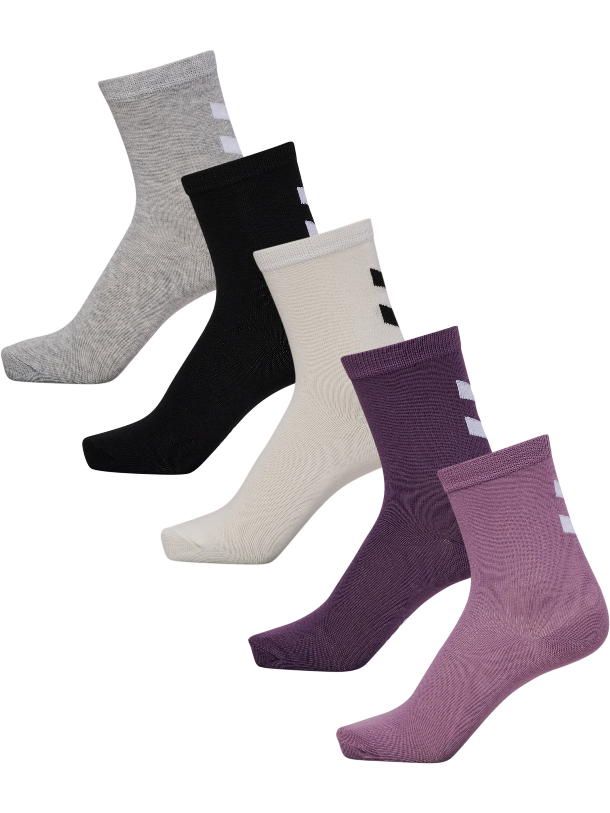 Hummel Socks in Grey: front