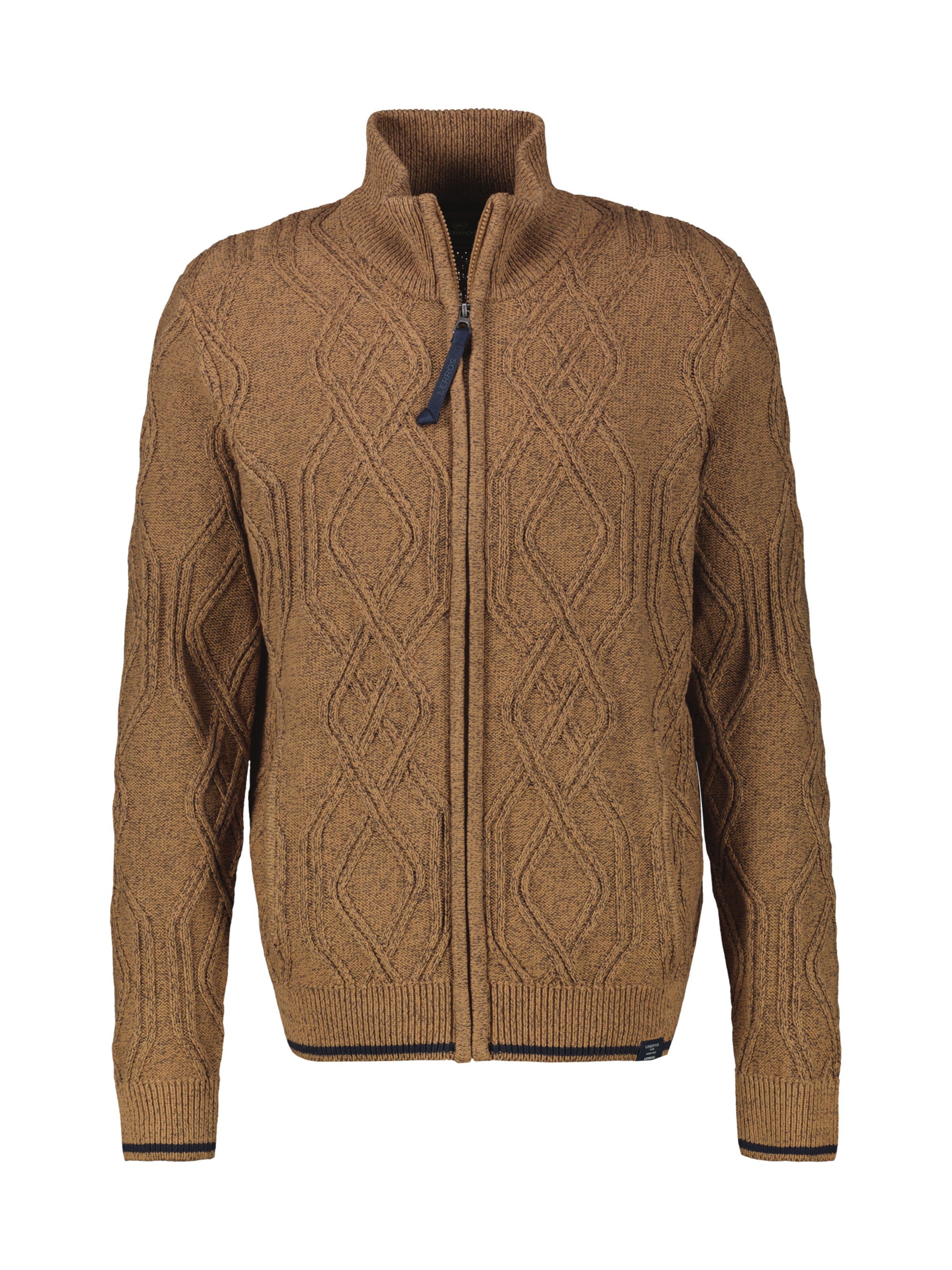 LERROS Knit cardigan in Light brown, Item view