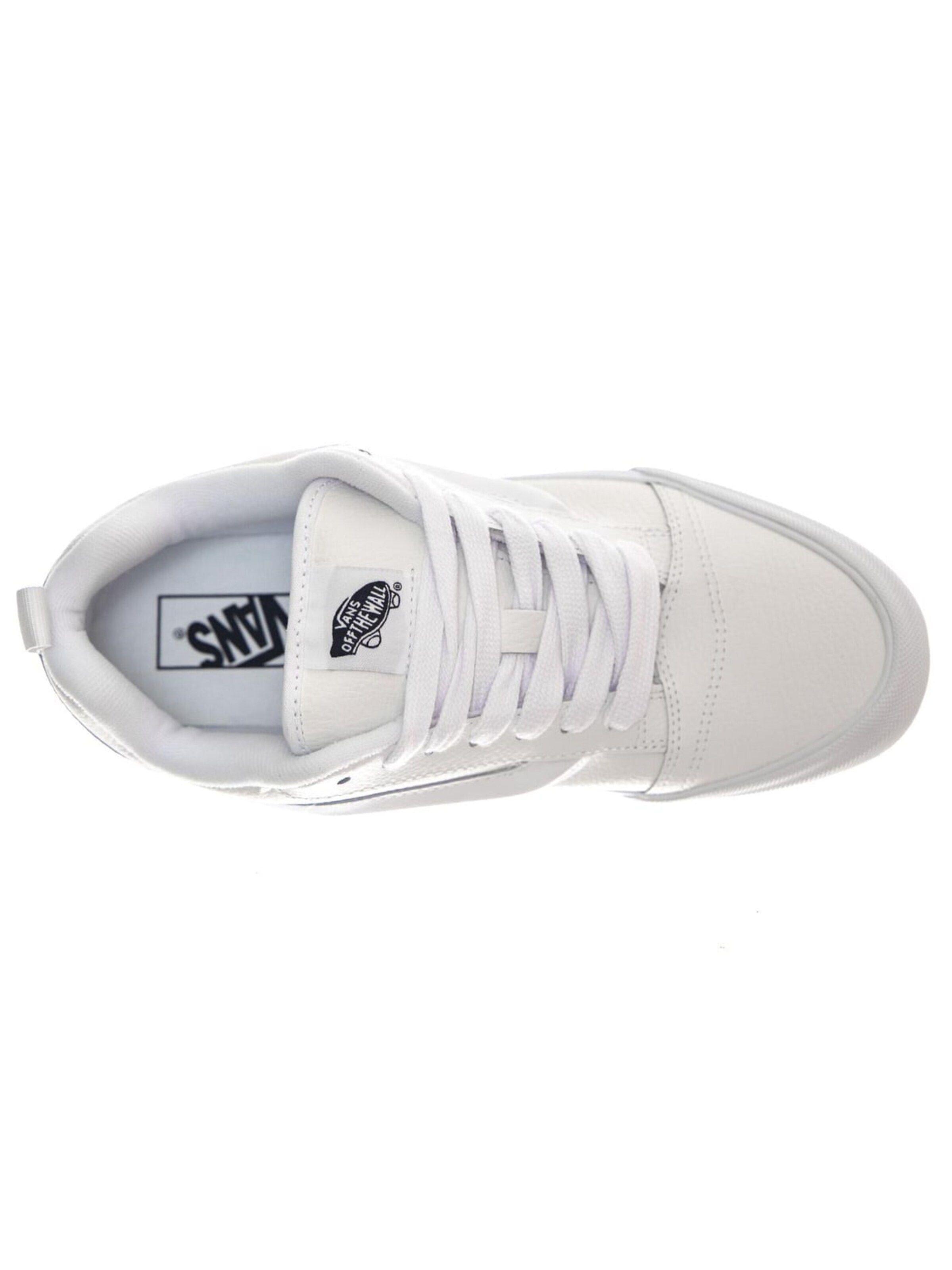 Chaussure de sport à lacets 'Knu School Leather True White' VANS en blanc