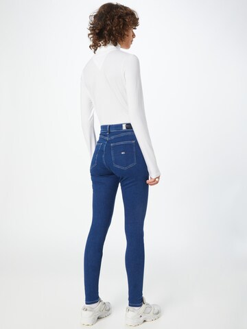 Tommy Jeans Skinny Jeans 'Sylvia' in Blue