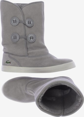 LACOSTE Dress Boots in 37 in Grey: front