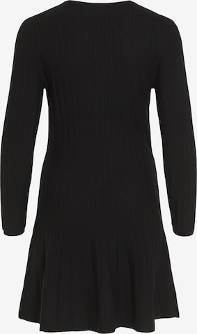 VILA Stickad klänning 'SACHIN' i svart