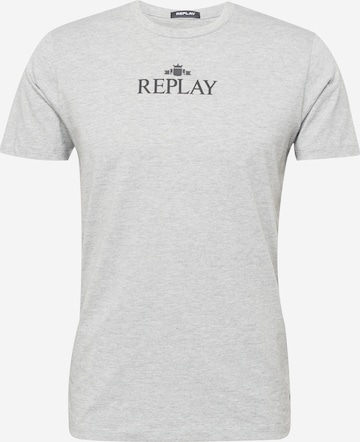 REPLAY Shirt in Grey: front