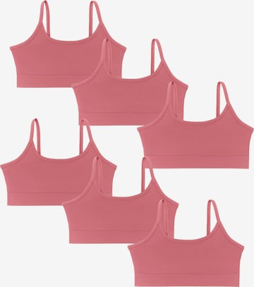 Albero Natur Bustier BH in Rot: Vorderseite