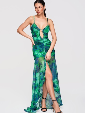 Ombre Abendkleid‌‌‌‌‌‌‌‌‌‌ in Grün