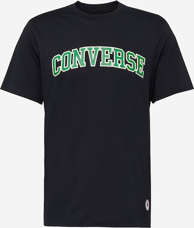 Maglietta CONVERSE di colore verde erba / nero / bianco, Visualizzazione prodotti