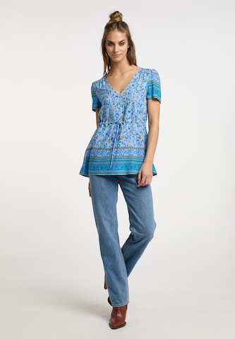 usha FESTIVAL Blouse in Blue