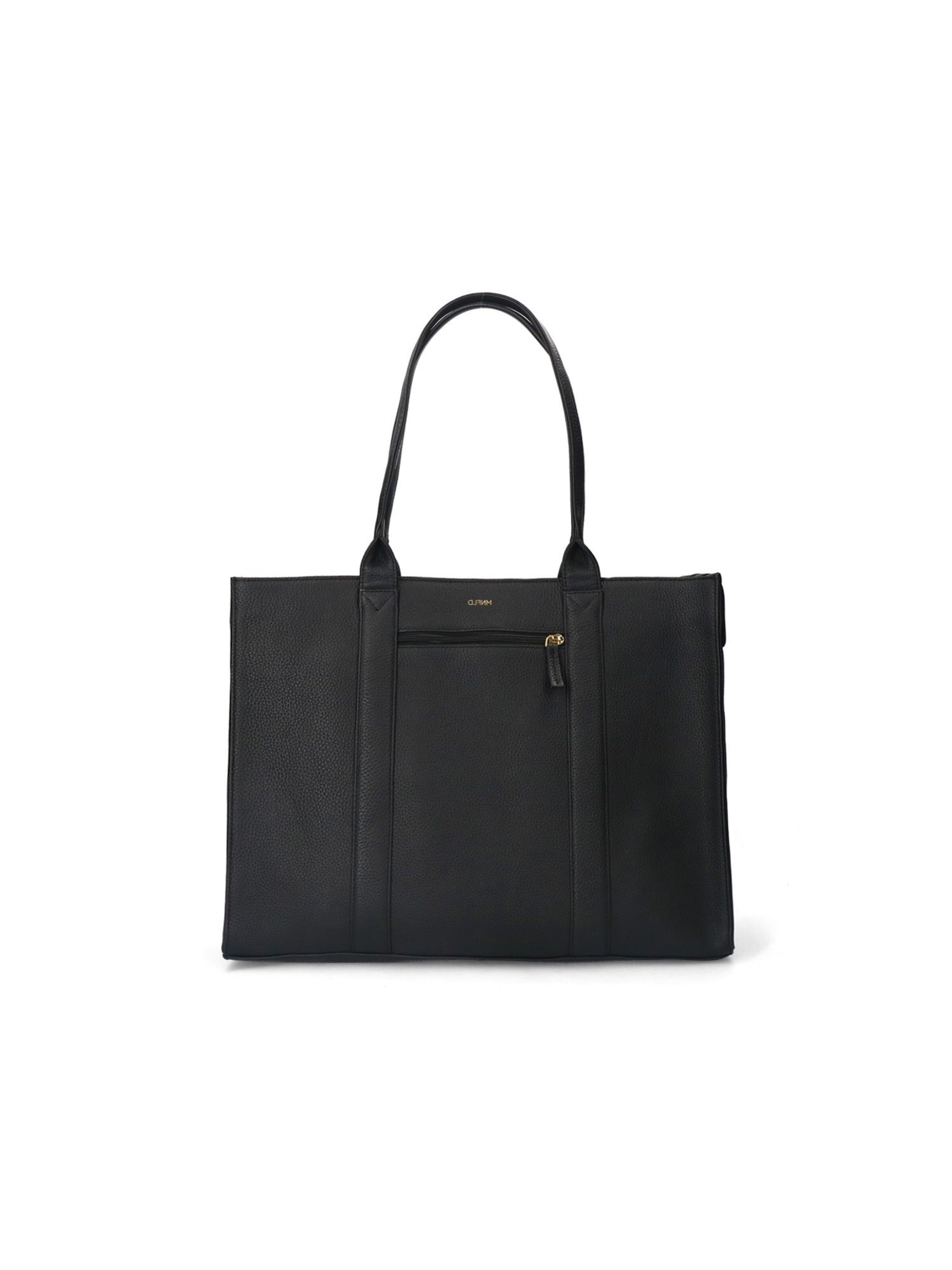 MANFIELD Shopper in Black