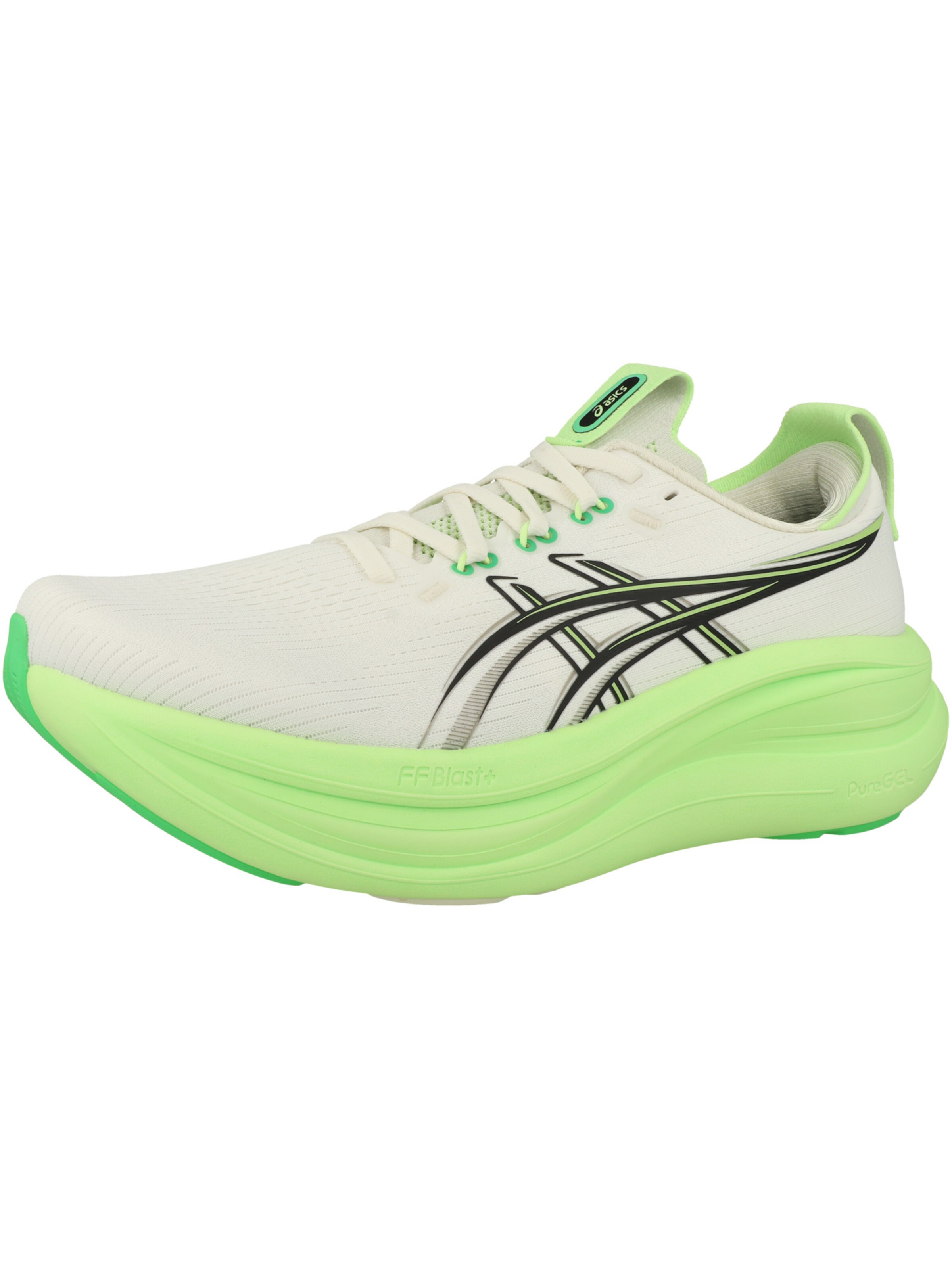 ASICS Laufschuhe ' Gel-Nimbus 28 ' in Beige: Vorderseite
