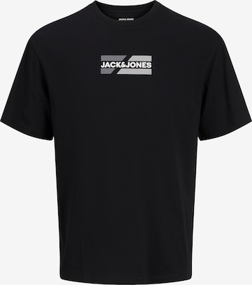 T-Shirt 'JWHCorp' JACK & JONES en noir : devant